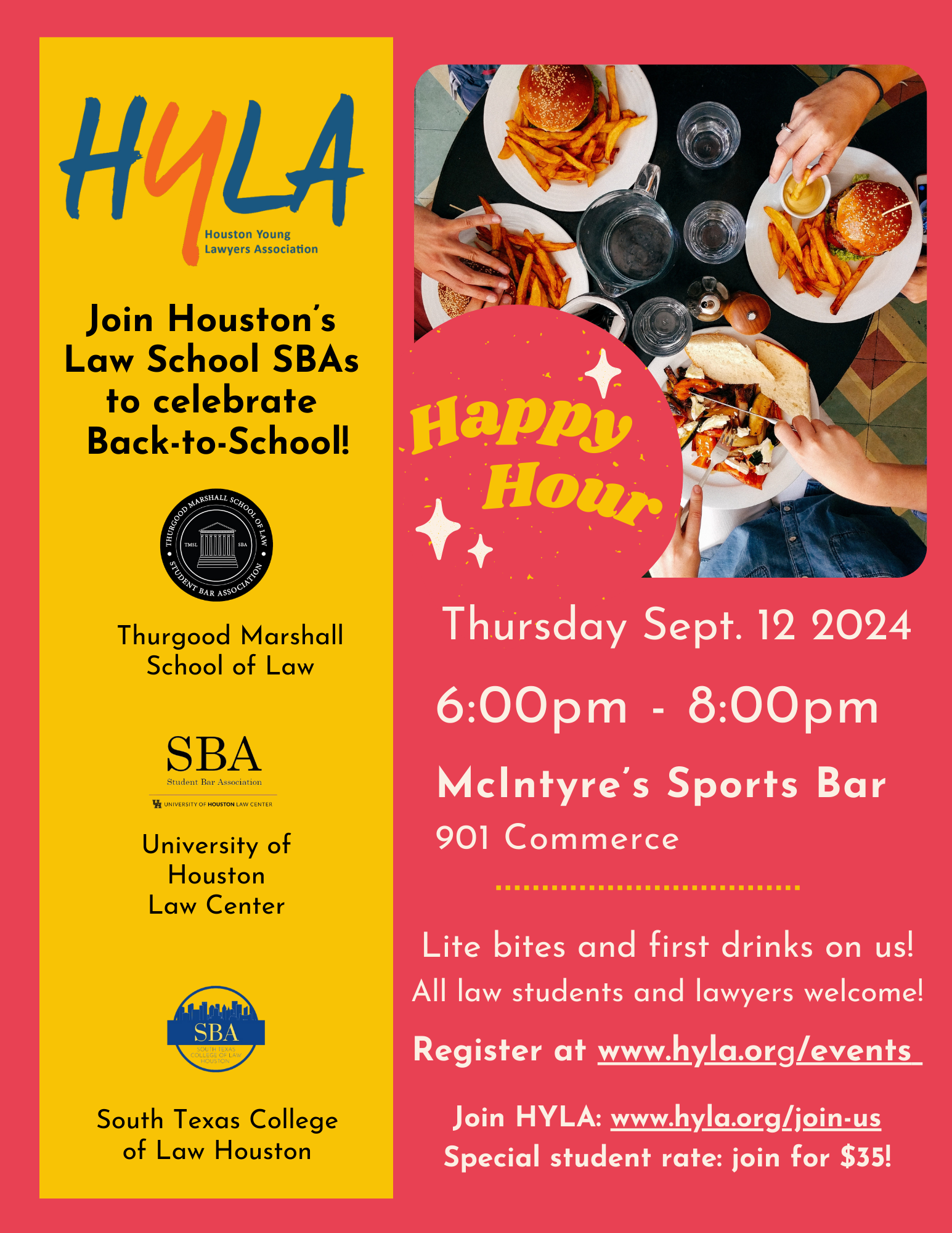 SBA HYLA Happy Hour