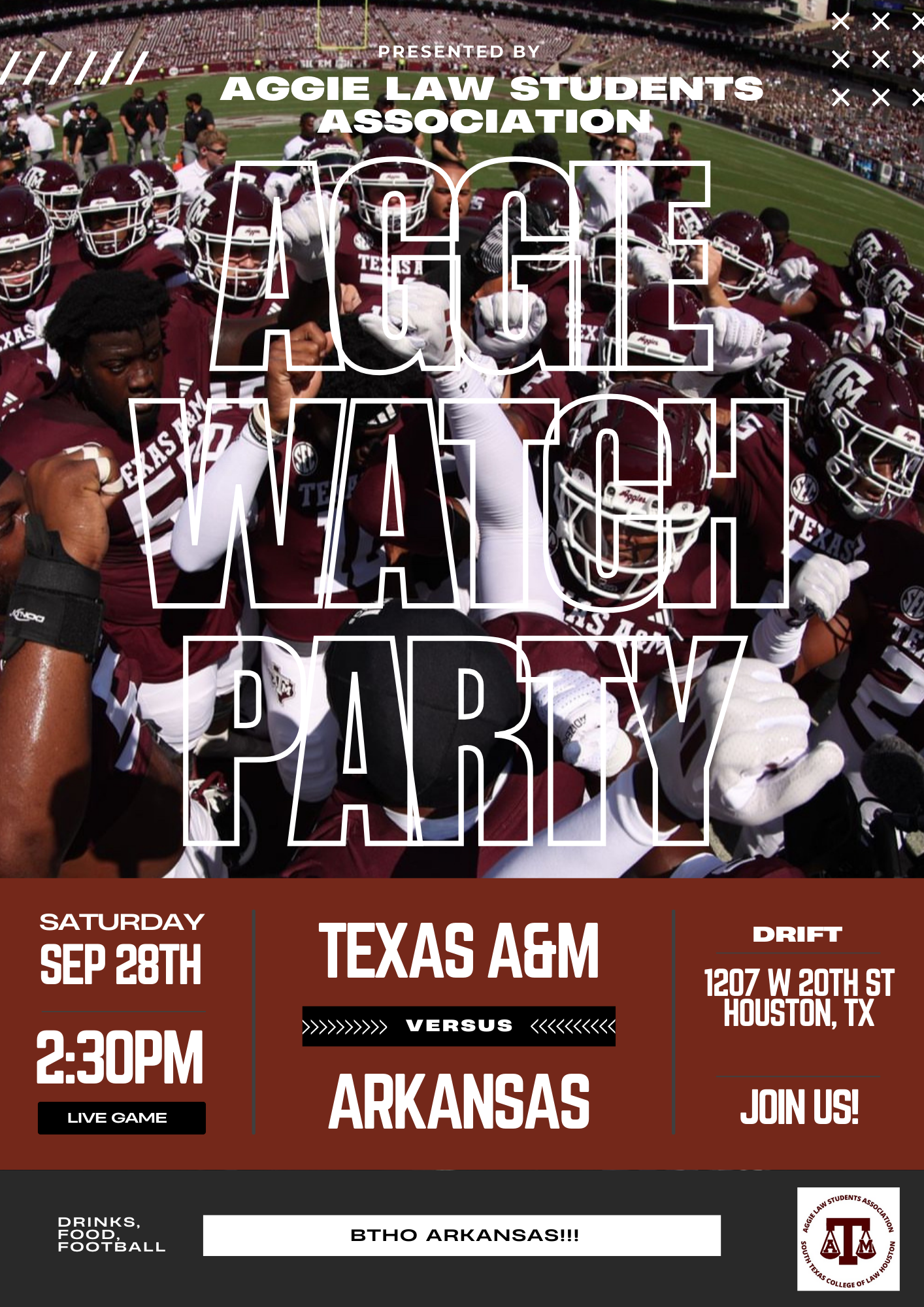 Aggie Law Aggie Watch Party